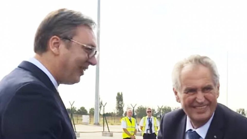 Prezidenti Vučić a Zeman